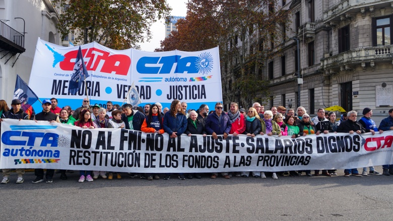 ATE bonaerense estuvo presente en el cierre del ayuno de la Mesa Ecuménica