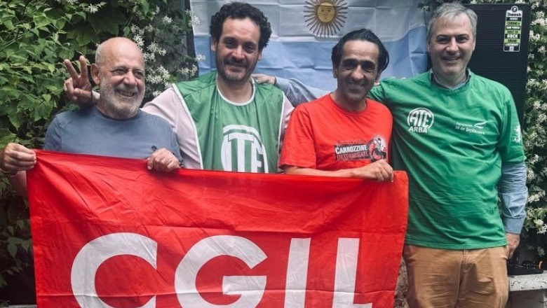 A 50 años del golpe: Delegados de ATE participaron de jornadas de memoria en Italia
