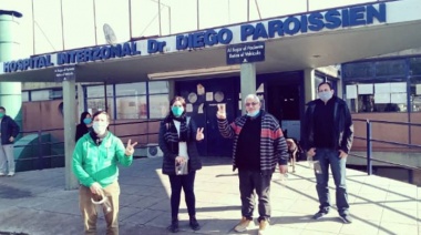 El bloque organizativo-gremial recorrió el hospital Paroissien