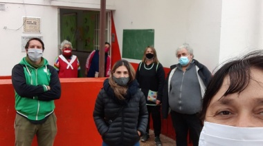 Recorrida por escuelas y hospitales de la región Capital