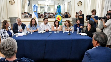Salud: Conferencia de prensa por el avance del proyecto de ley de excepción en el senado