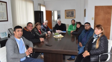 Autoridades de ATE Berisso se reunieron con la intendencia