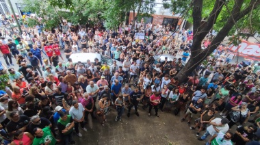 Abrazo al CONICET La Plata en defensa de la soberanía