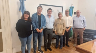 Arévalo se reunió con Sileoni y analizaron la situación de la educación en la provincia